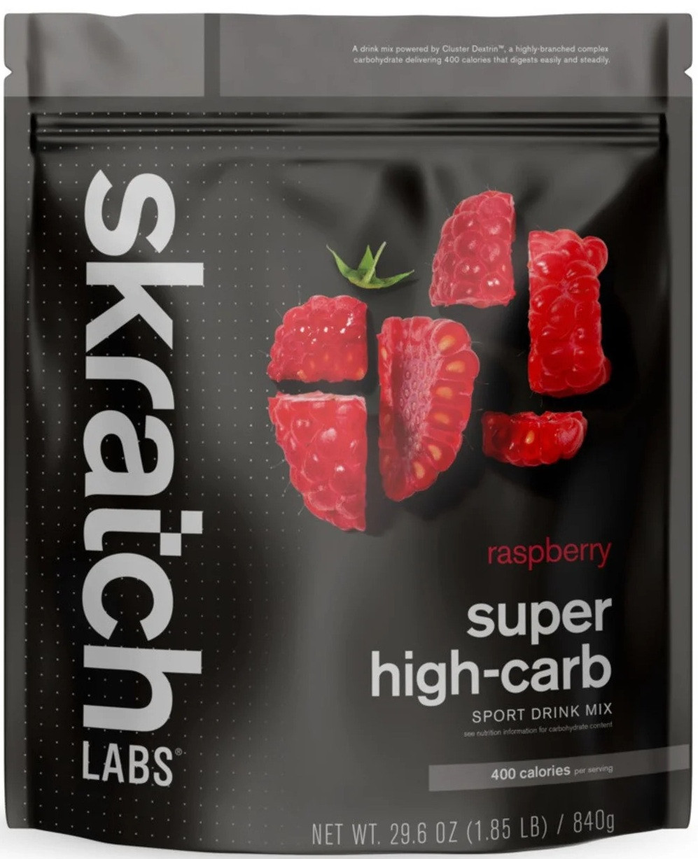 Skratch Labs Super High Carb Sport Drink Mix Raspberry