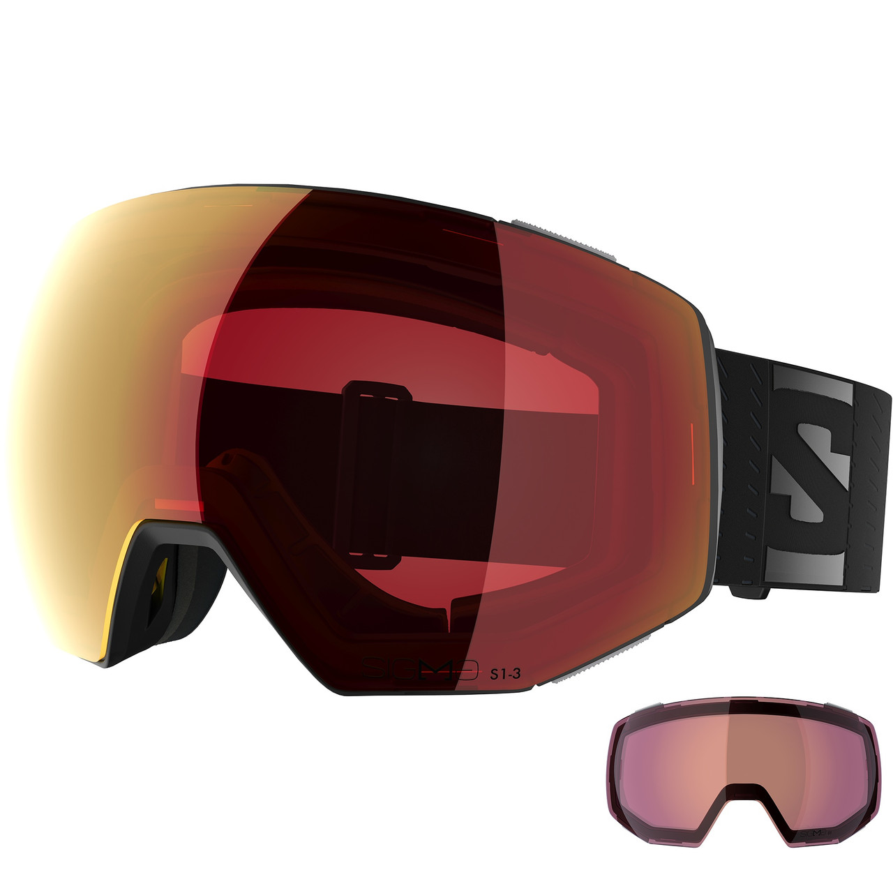 Salomon Radium Prime Sigma Photo Goggles with Extra Lens