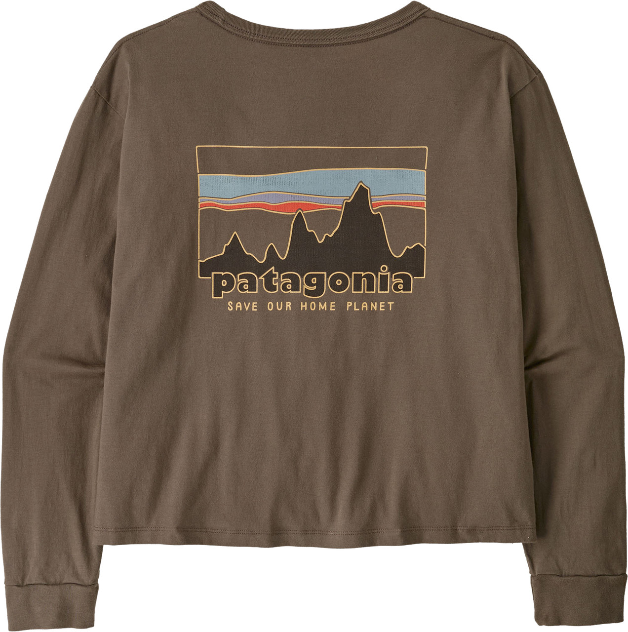 Patagonia Long Sleeve '73 Skyline Easy Cut Organic T-Shirt - Women's