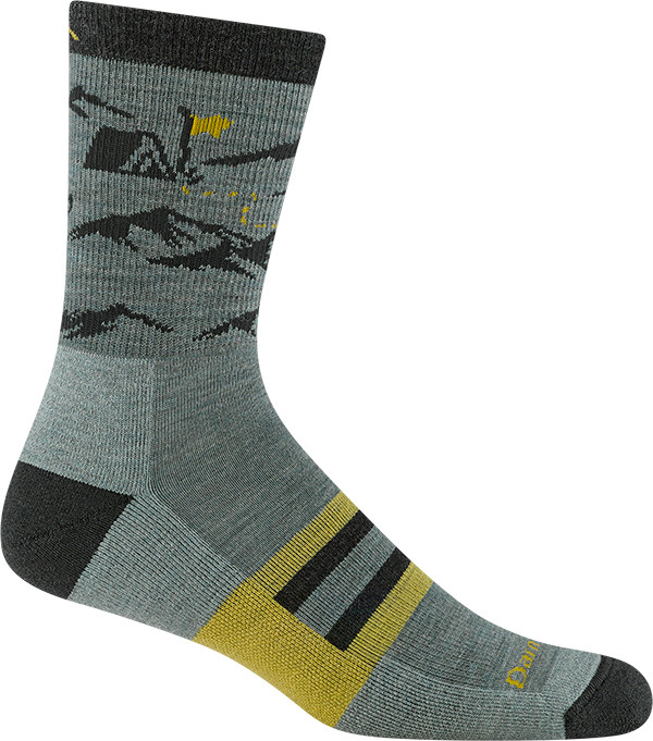 Darn Tough Hike Hike Hut Midweight with Cushion Micro Crew Socks