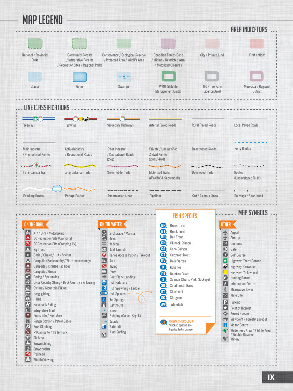 Backroad Mapbooks Thompson Okanagan BC