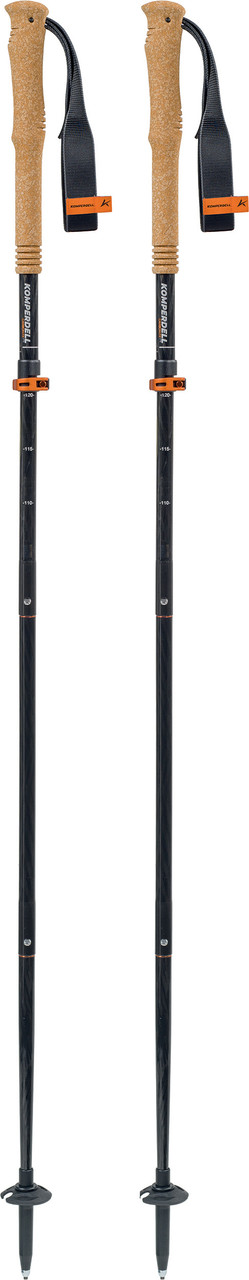 Komperdell FX Lite Carbon Folding Z Poles - Unisex