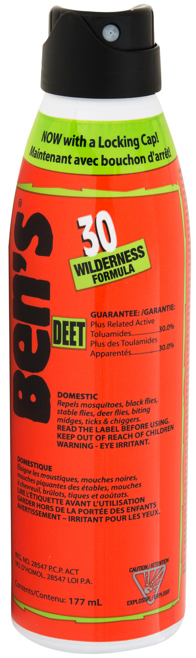 Ben's 30% Deet Wilderness Insect Repellent Eco-Spray