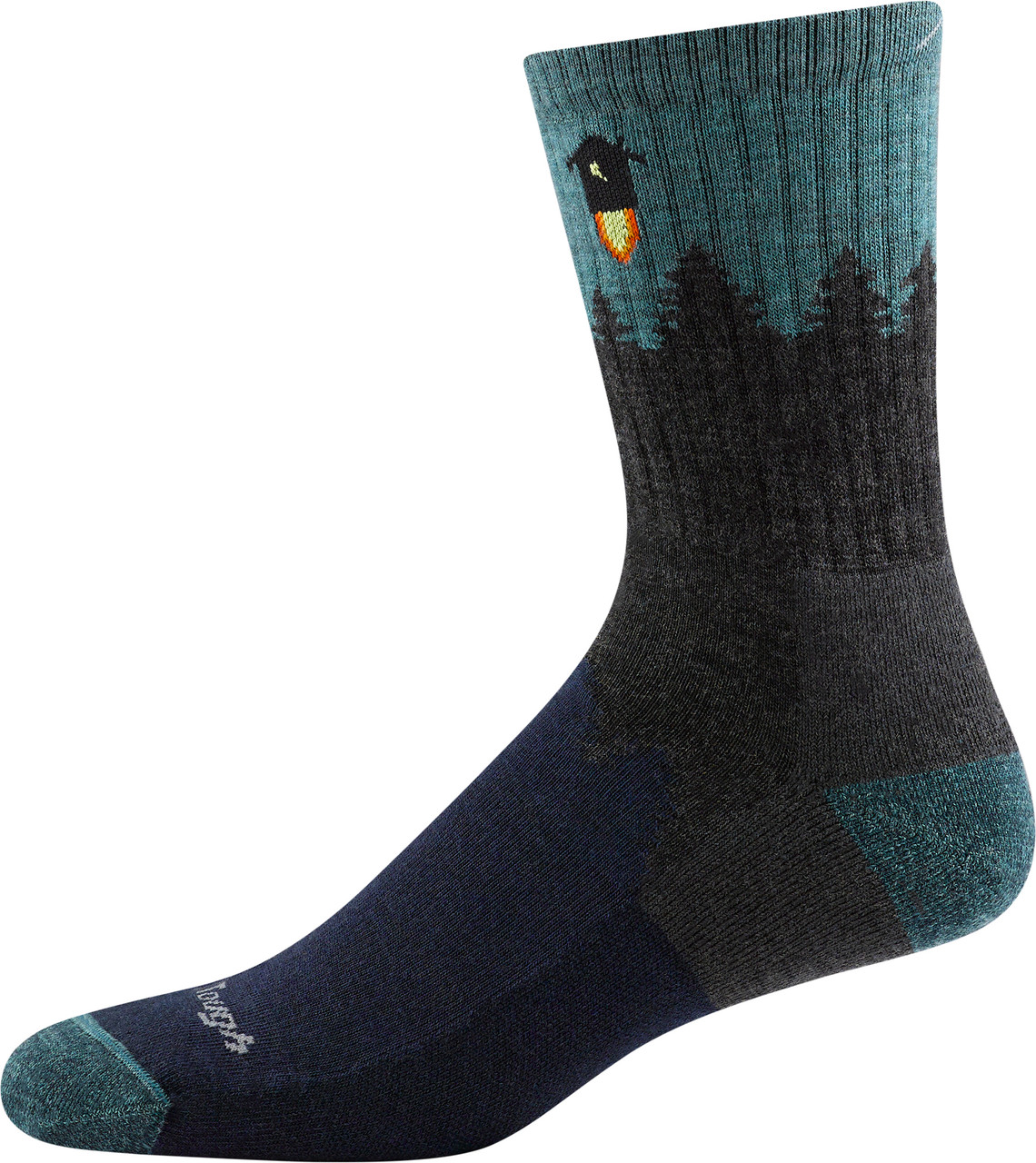 Darn Tough Number 2 Midweight Cushion Micro Crew Socks - Unisex