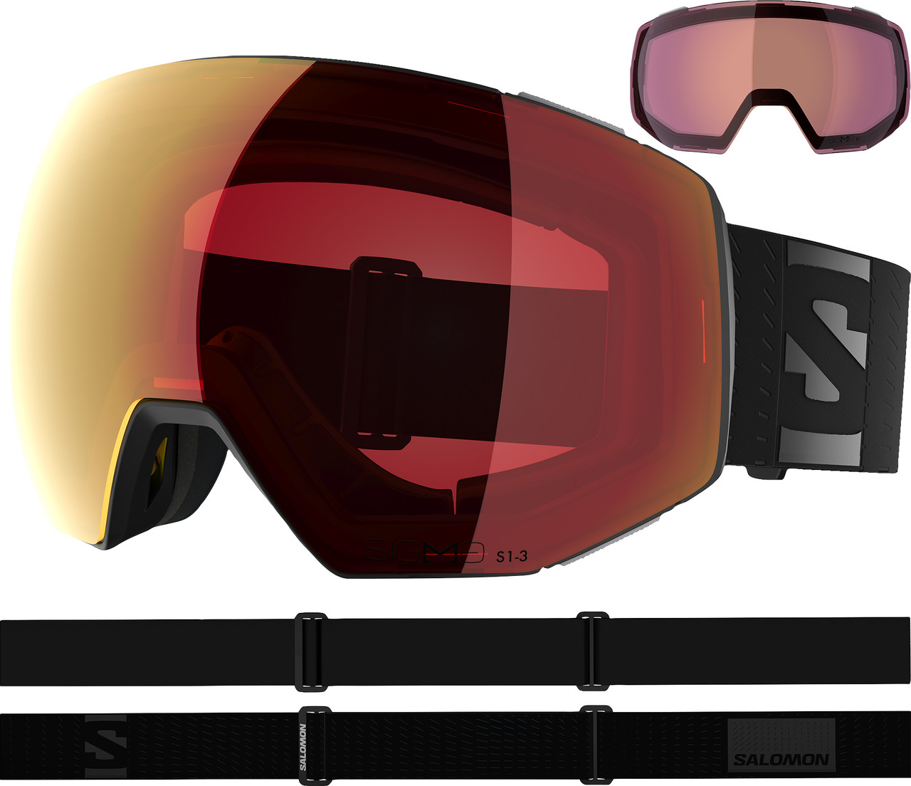 Salomon Radium Prime Sigma Photo Goggles with Extra Lens