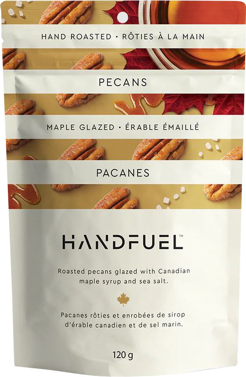 Handfuel Maple Glazed Pecans