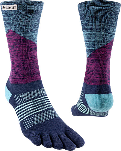 Injinji Trail Midweight Crew Coolmax Socks - Women's