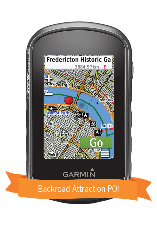 Backroad Mapbooks Atlantic Canada GPS Map SD