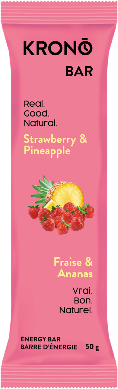 Krono Nutrition Strawberry Pineapple Energy Bar