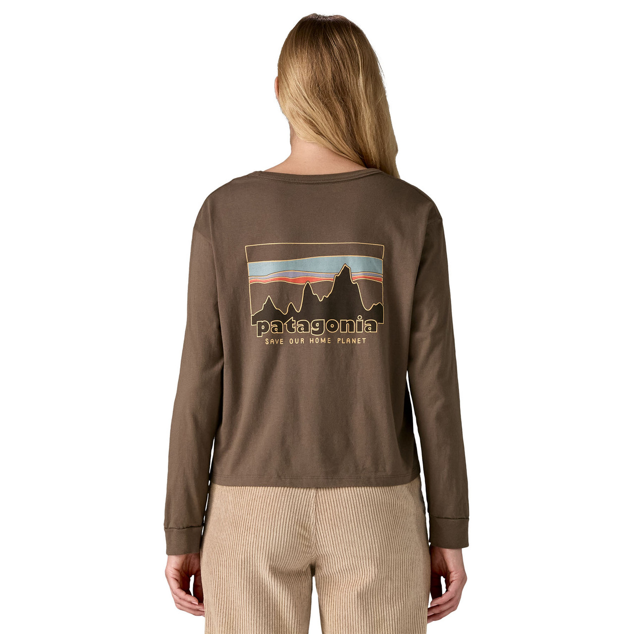 Patagonia Long Sleeve '73 Skyline Easy Cut Organic T-Shirt - Women's