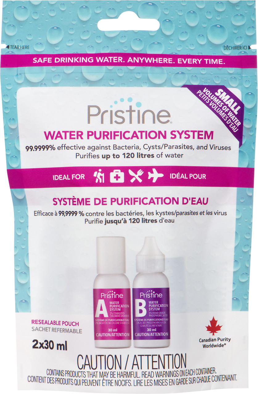 Pristine ClO2 30ml Water Treatment