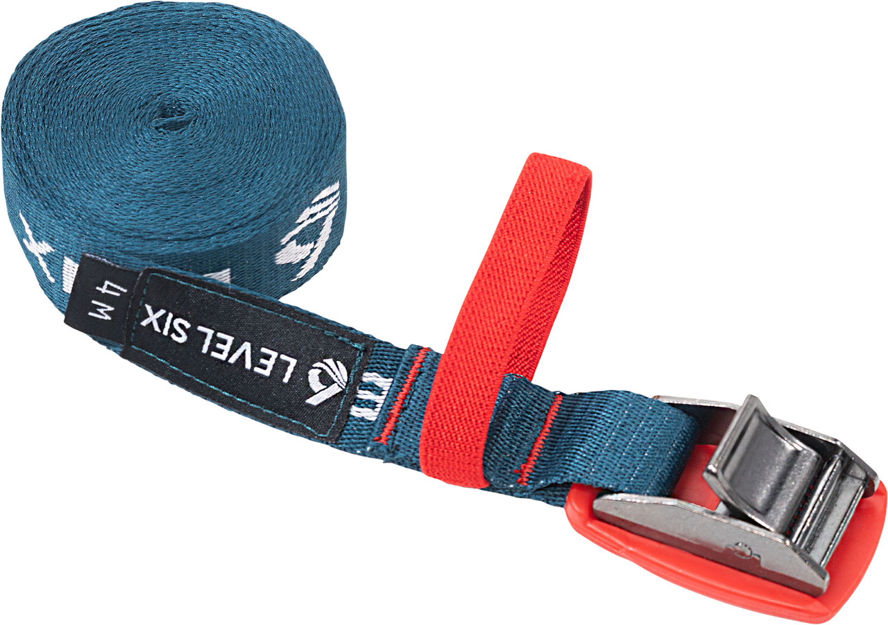 Level Six 4m (13 ft) Webbing Tie-Down Strap