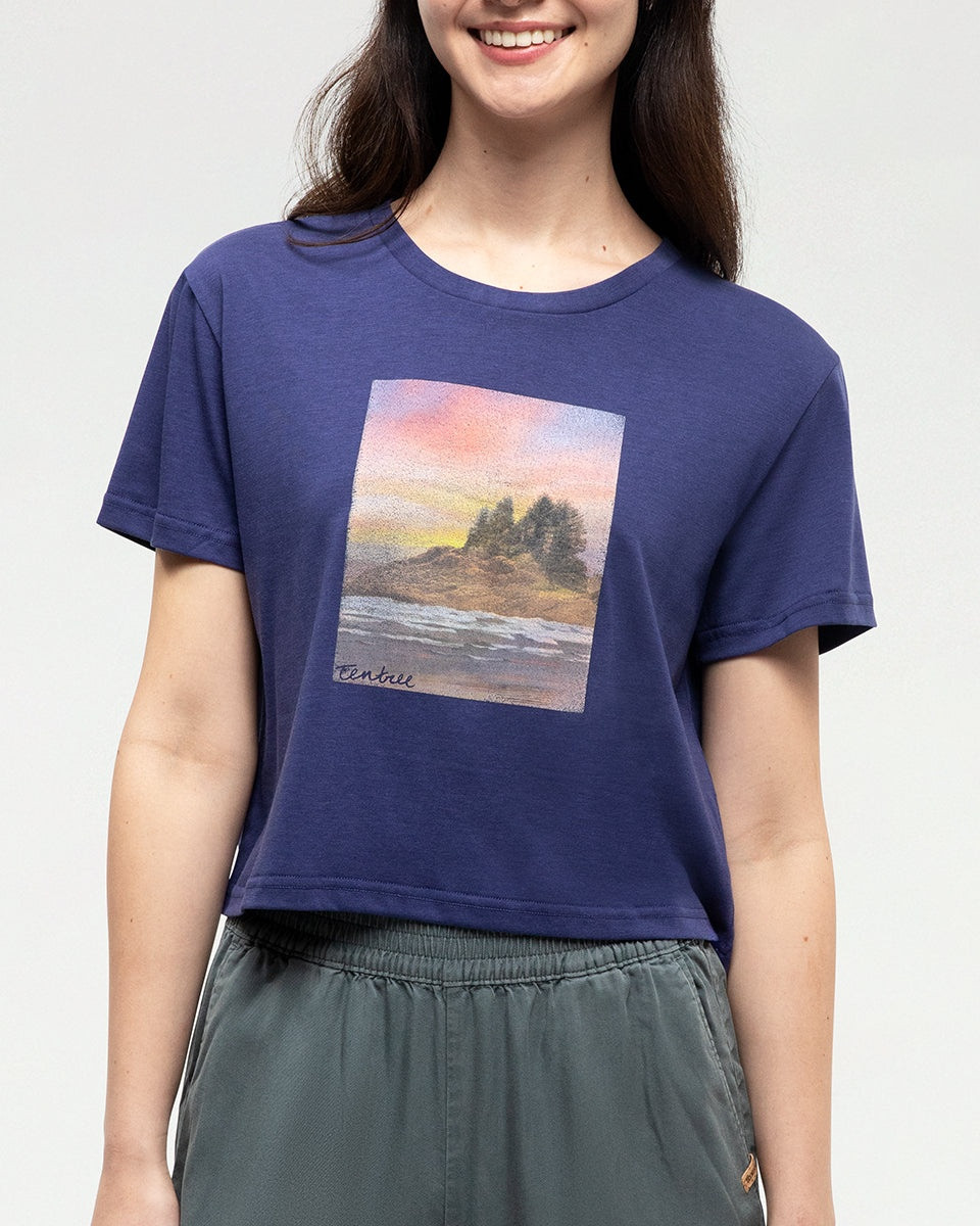tentree Breakwater Crop T-Shirt - Women's