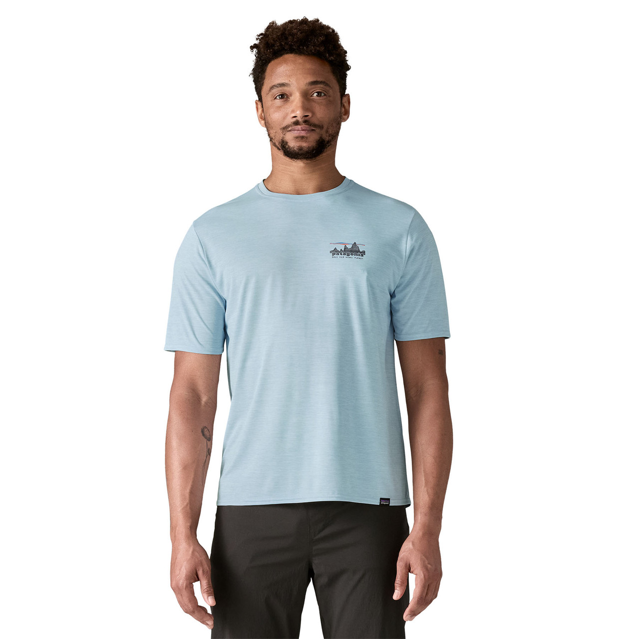 Patagonia Capilene Cool Daily Graphic Short Sleeve Shirt - Men's
