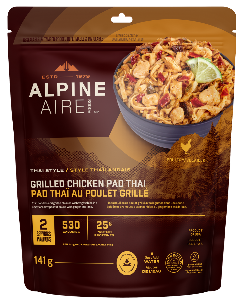 AlpineAire Grilled Chicken Pad Thai
