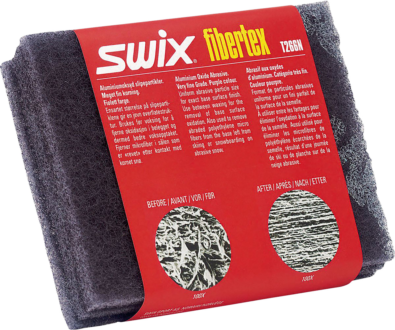 Swix Fibertex Coarse Violet - 3 pcs