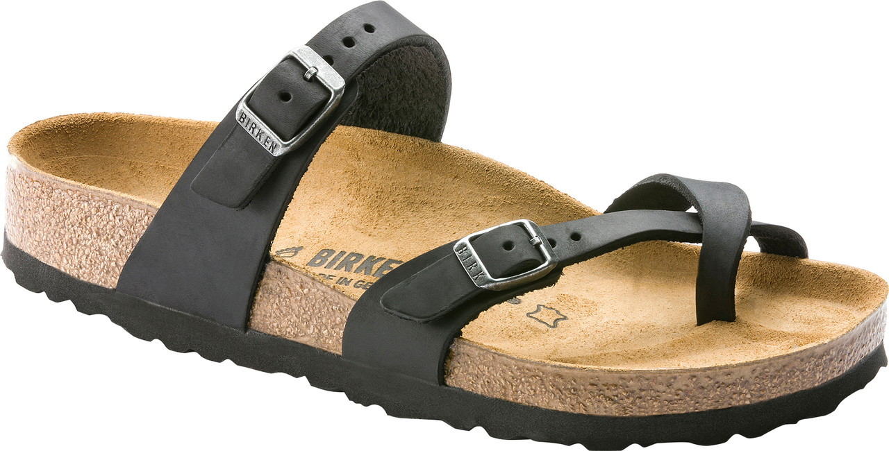 Birkenstock Mayari Oiled Leather Sandals - Women's