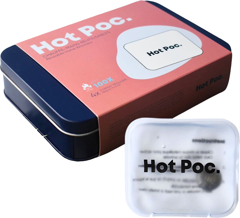 Hot Poc Reusable Hand Warmers 4-Pack