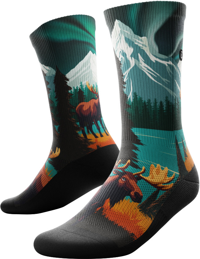 Outway Antlers Crew Sock - Unisex