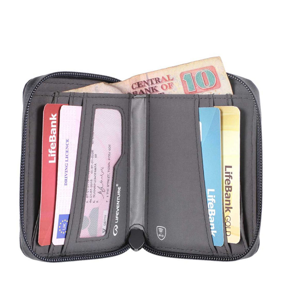 Lifeventure RFID Recycled Bi-Fold Wallet - Unisex