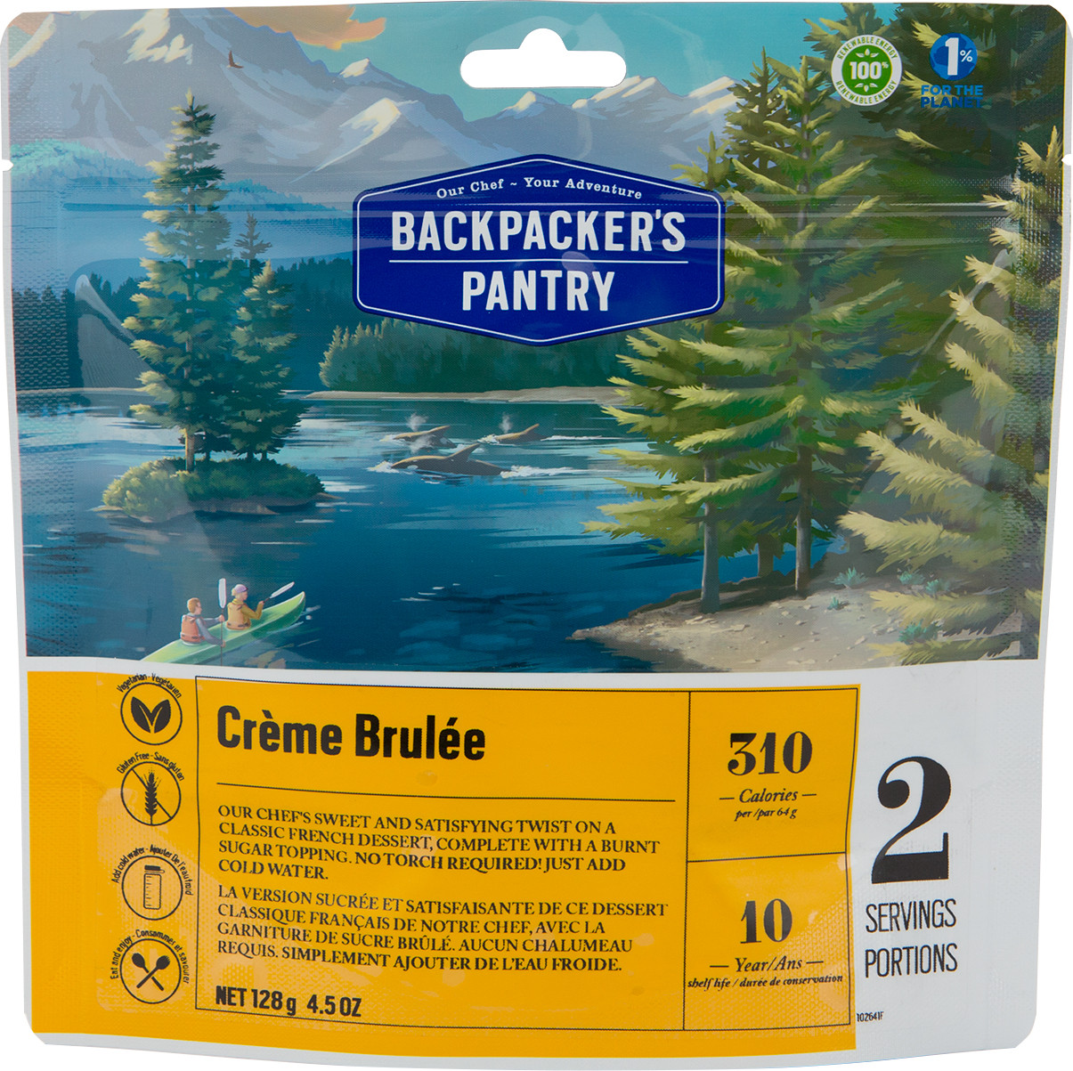 Backpacker's Pantry Creme Brulee