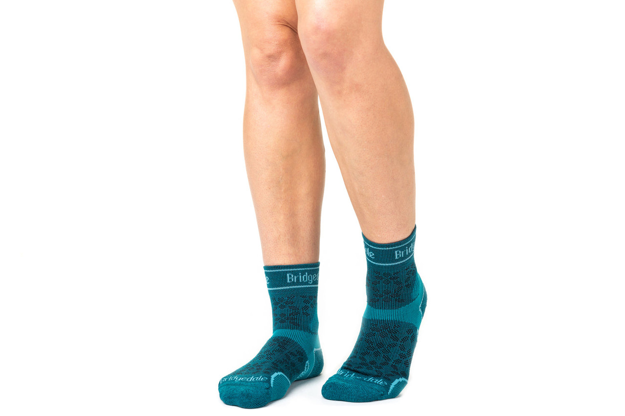 Bridgedale Trail Run Lightweight T2 Merino Sport 3/4 Crew Socks - Women's