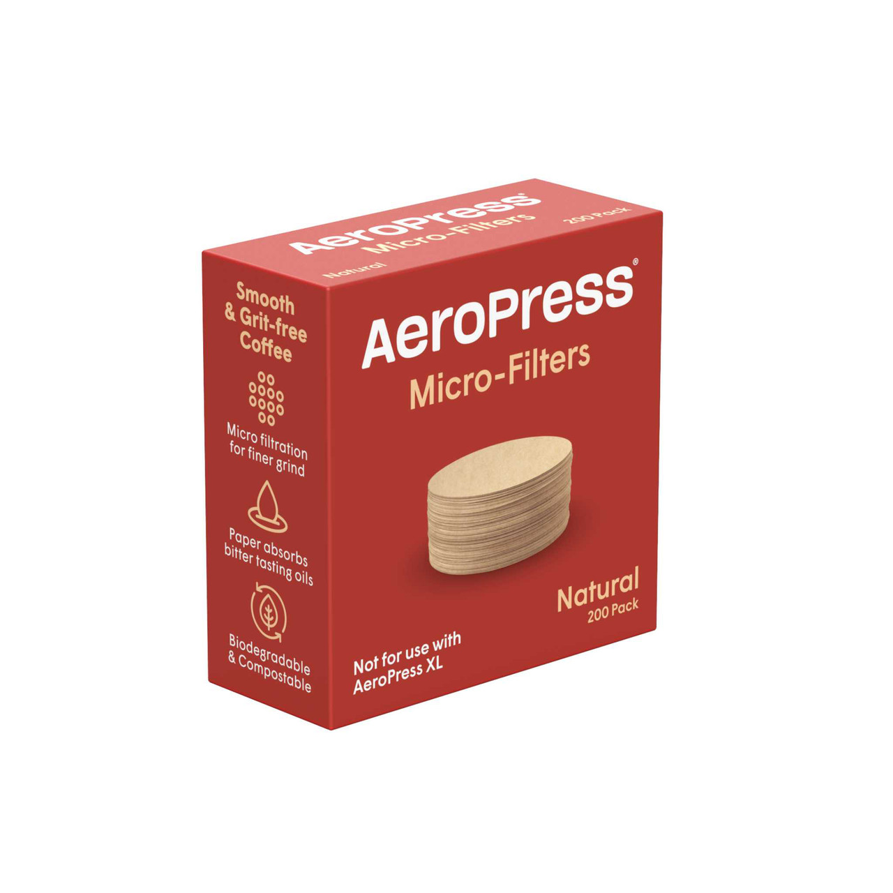 Aeropress Natural Paper Coffee Filter