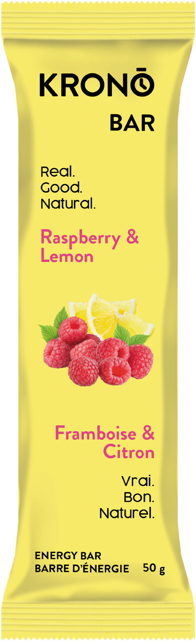 Krono Nutrition Raspberry Lemon Energy Bar