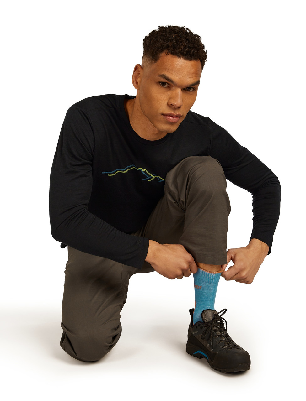 icebreaker Hike+ Light Crew Socks - Men's