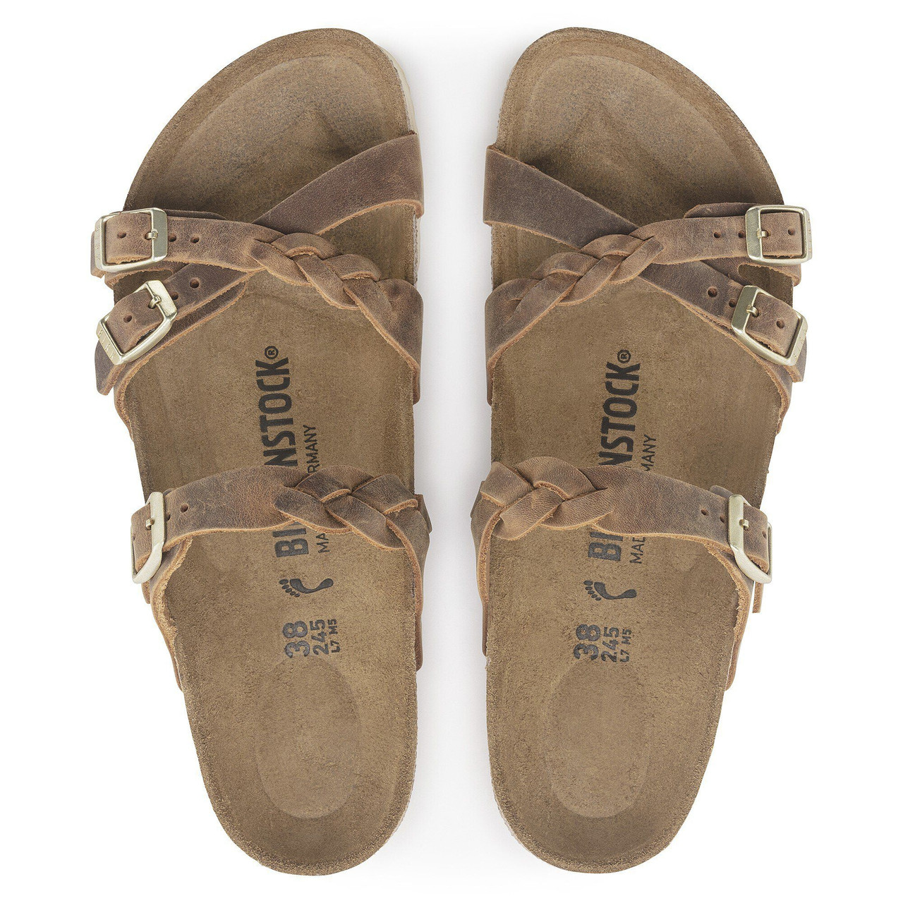 Birkenstock Franca Braided Multi-Strap Sandal - Women's