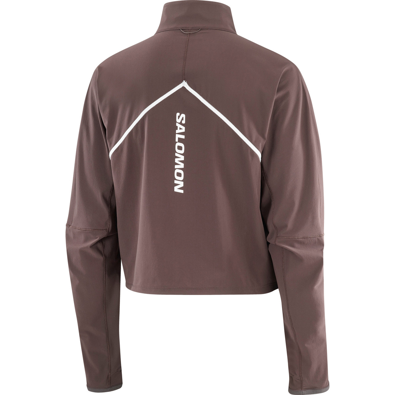 Salomon SENSE Aero Hybrid Crop 1/2 Zip Pullover - Women's