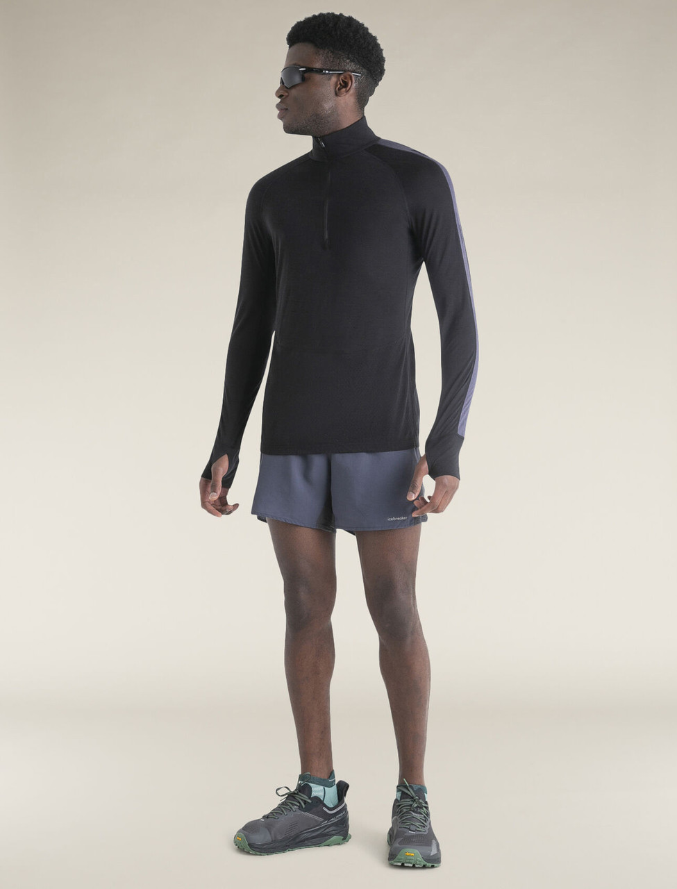 icebreaker 125 ZoneKnit Long Sleeve Half Zip - Men's