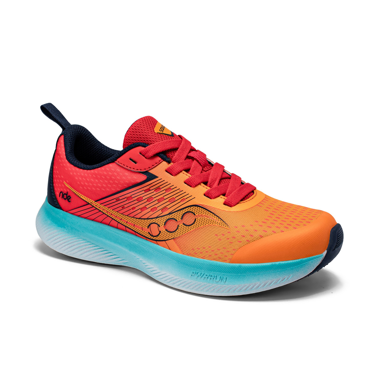 Saucony Ride KDZ Running Shoes - Kids'