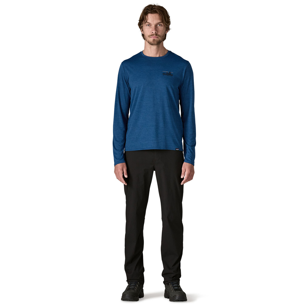 Patagonia Capilene Cool Daily Long Sleeve Graphic T-Shirt - Men's