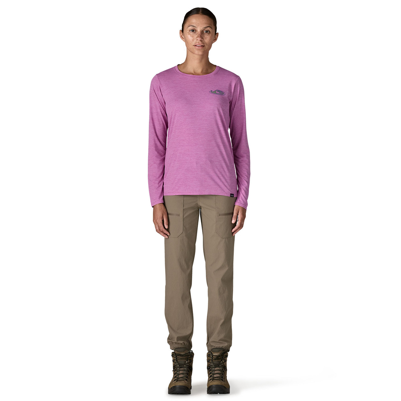 Patagonia Capilene Cool Daily Graphic Long Sleeve Shirt - Women's