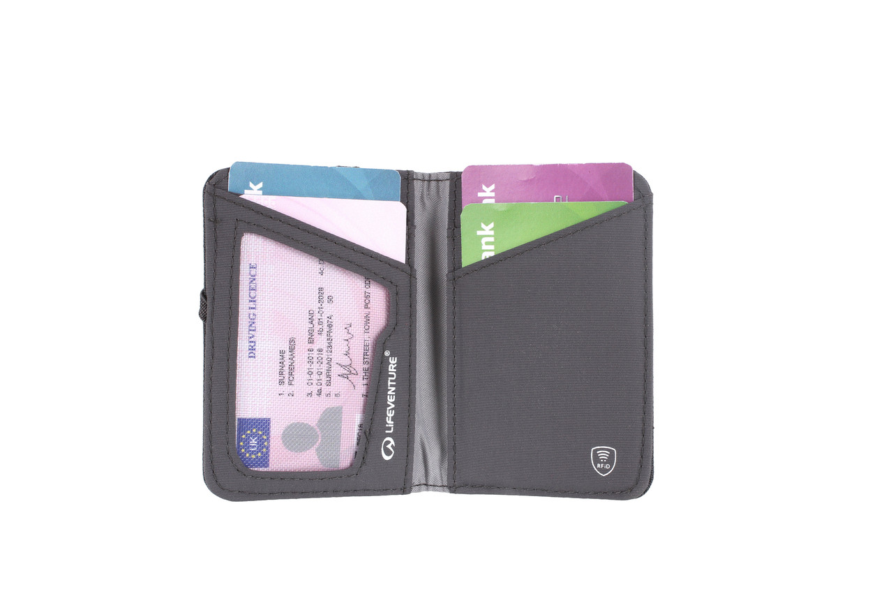Lifeventure RFID Recycled Card Wallet - Unisex