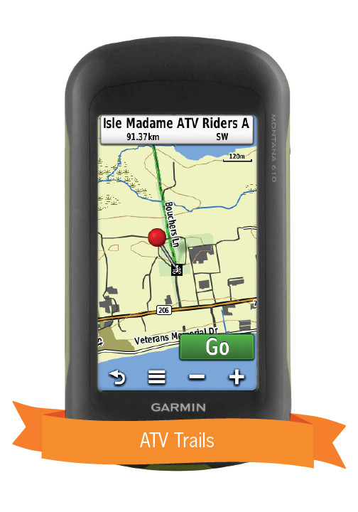 Backroad Mapbooks Atlantic Canada GPS Map SD