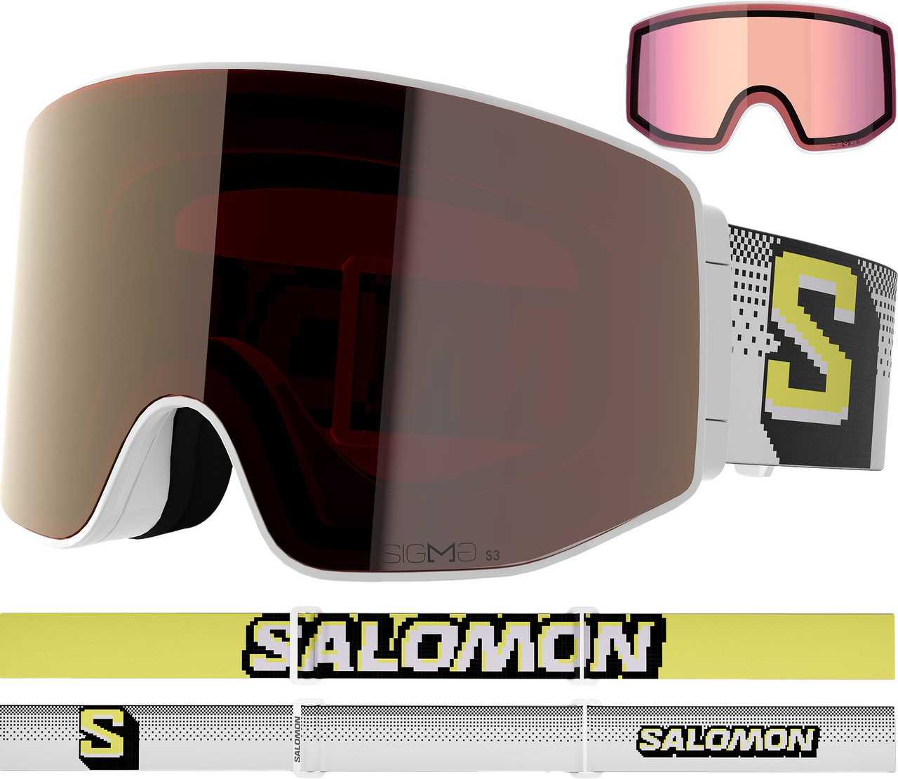 Salomon Sentry Prime Sigma Goggles with Extra Lens
