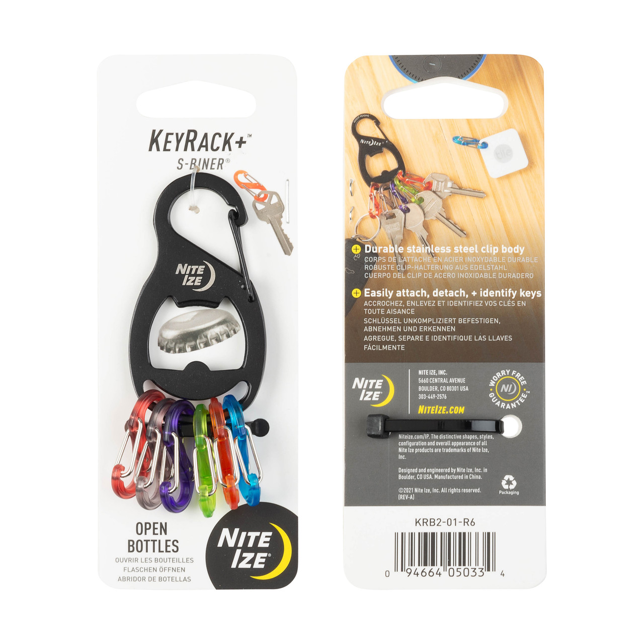 Nite Ize Key Rack+ S-Biner