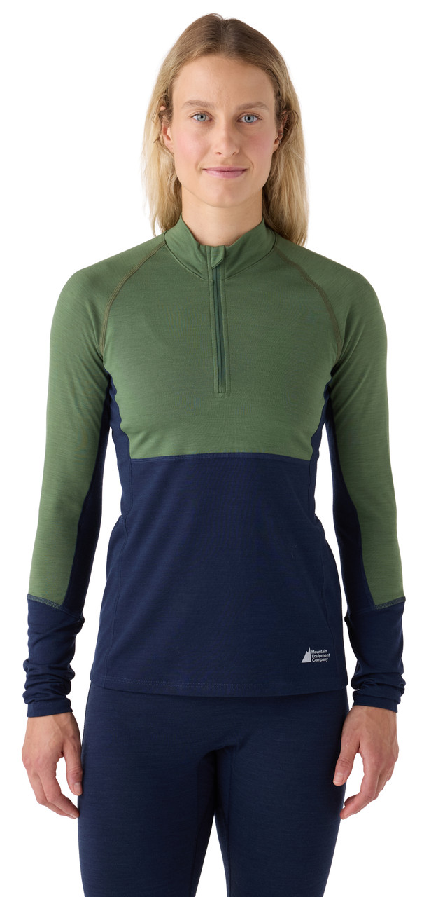 MEC T2 Merino Base Layer 1/4 Zip Long Sleeve Top - Women's