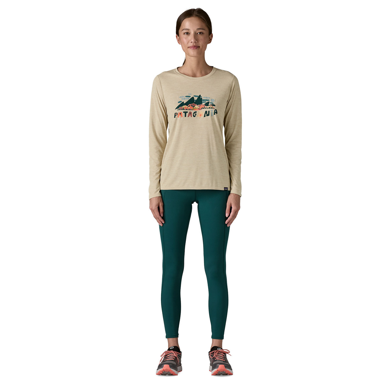 Patagonia Capilene Cool Daily Graphic Long Sleeve Shirt - Women's