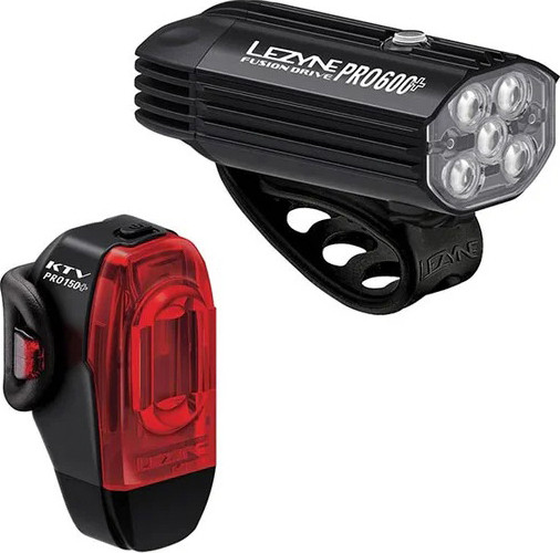 Lezyne Fusion Drive Pro 600/KTV Drive Pro Light Set