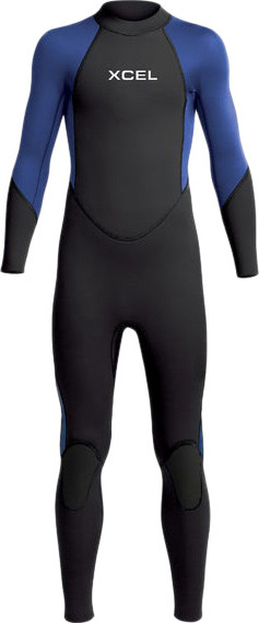 Xcel Axis Flatlock 3/2mm Back Zip Full-body Wetsuit - Youths