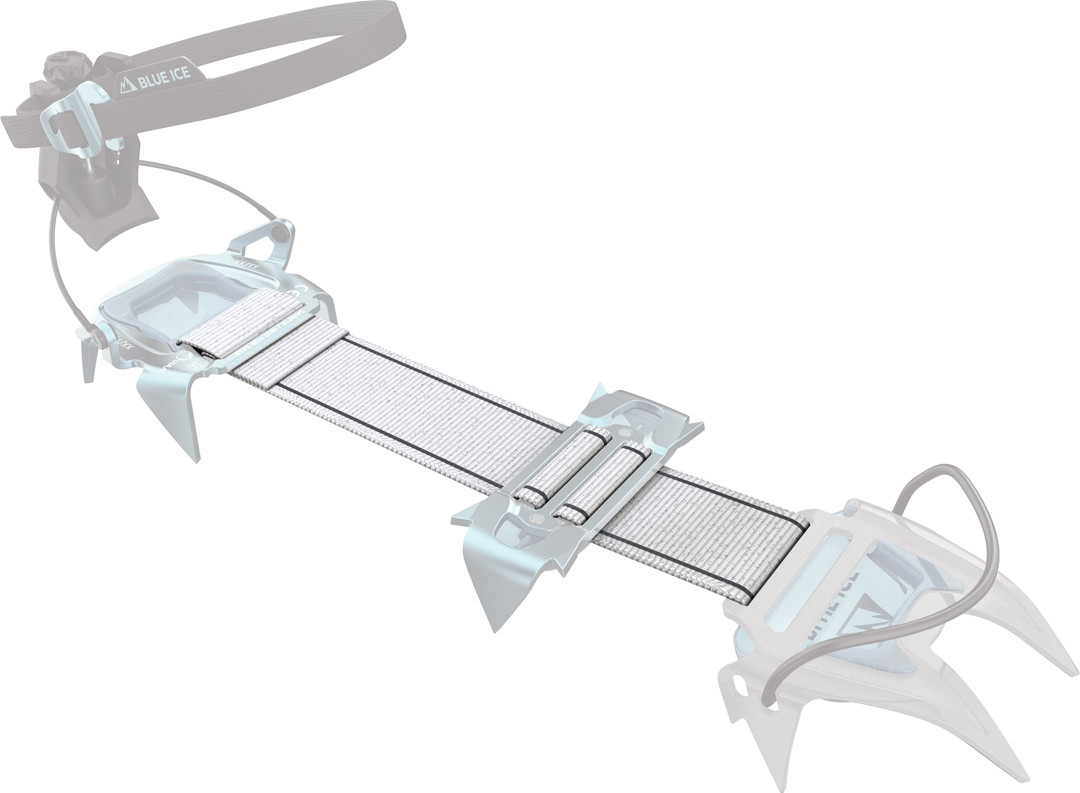 Blue Ice Center Strap (Pair)