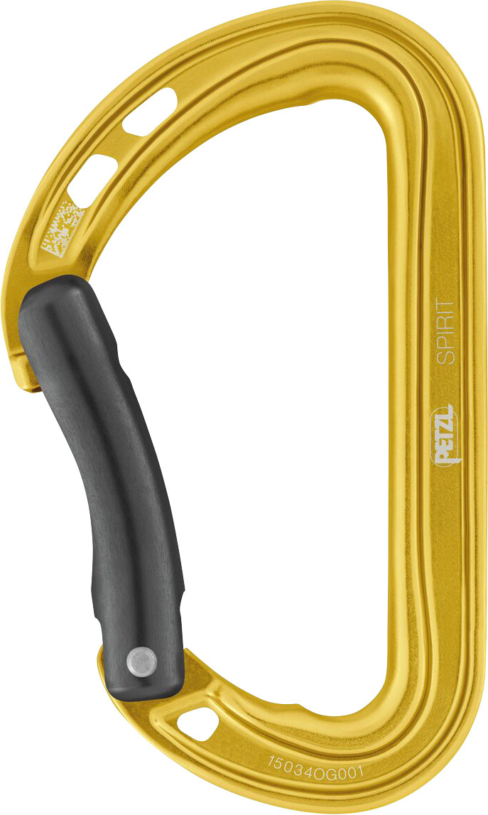 Petzl Spirit Bent Gate Carabiner