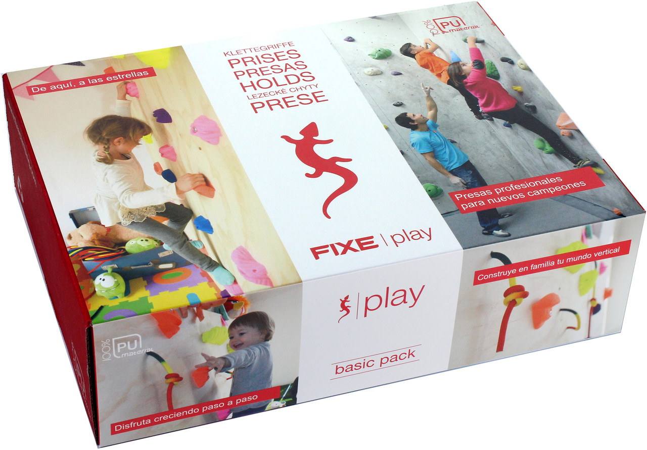 Fixe Play Kids Climbing Wall Kit - Children to Youths