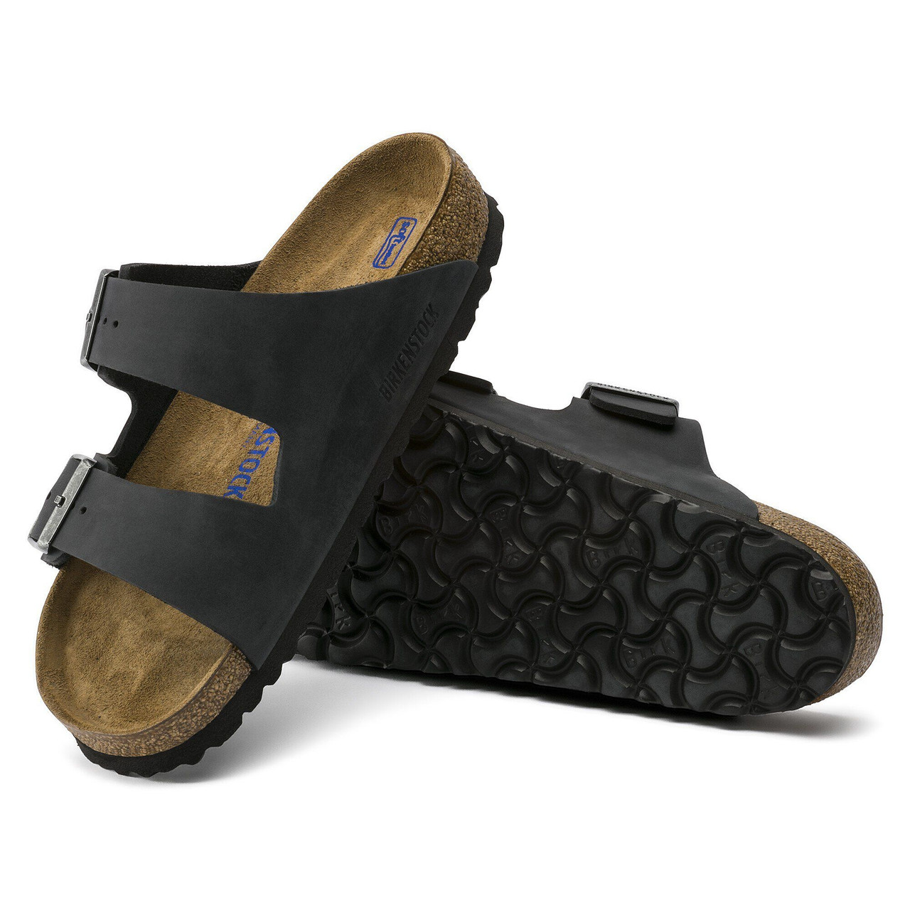 Birkenstock Arizona Leather Soft Footbed Sandals - Unisex