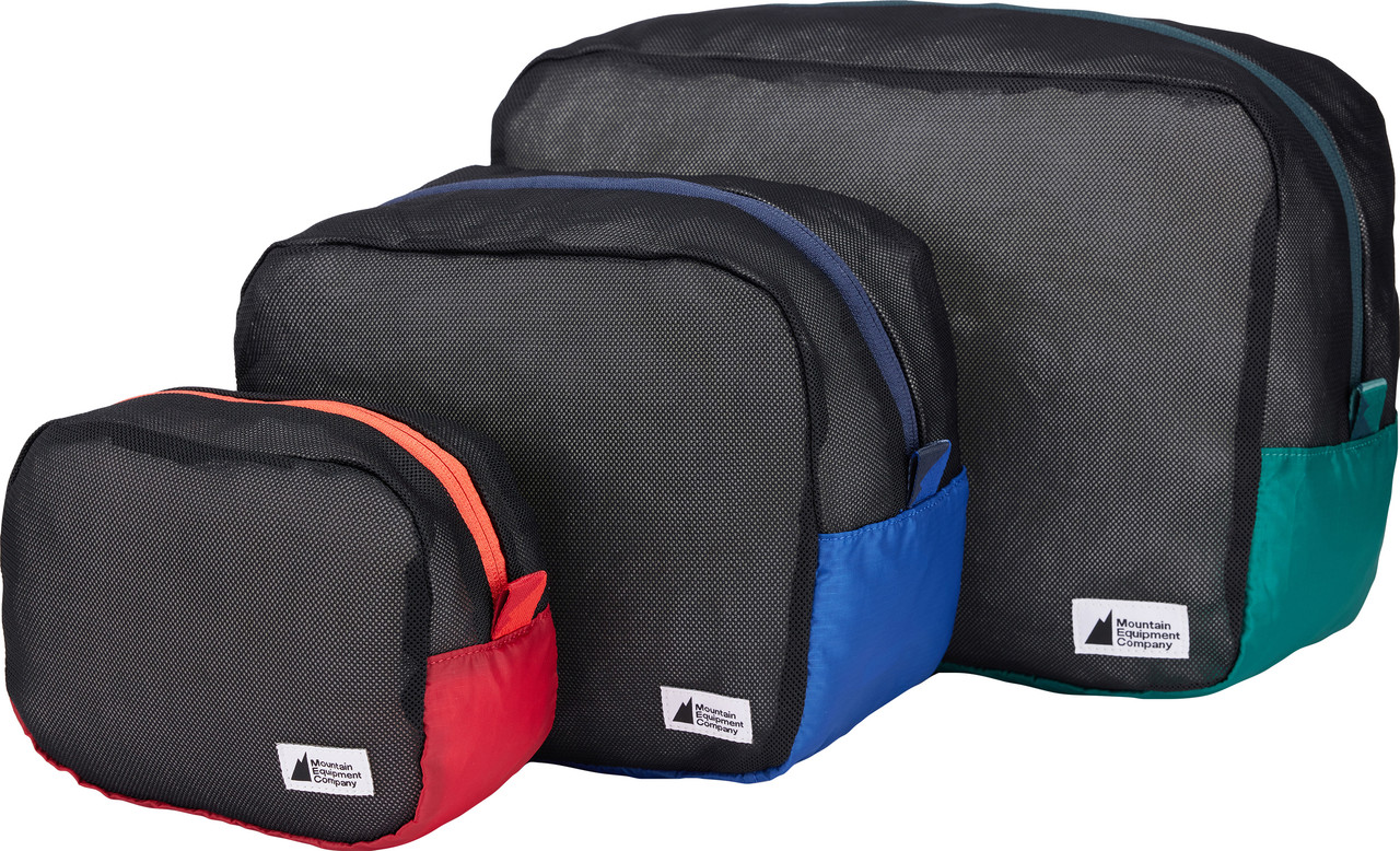MEC Travel Light Mesh Pouch 3-Pack Multisize