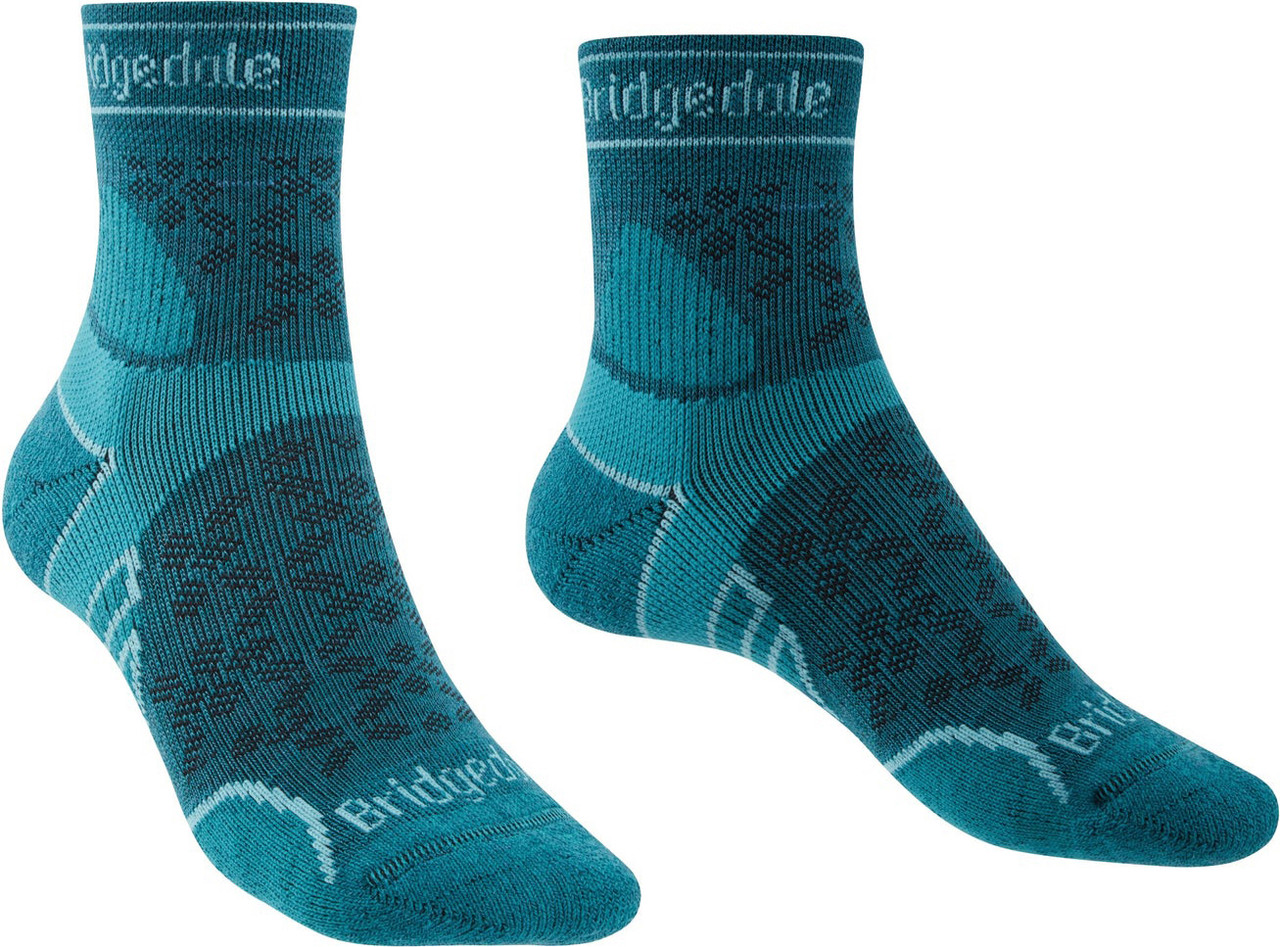 Bridgedale Trail Run Lightweight T2 Merino Sport 3/4 Crew Socks - Women's