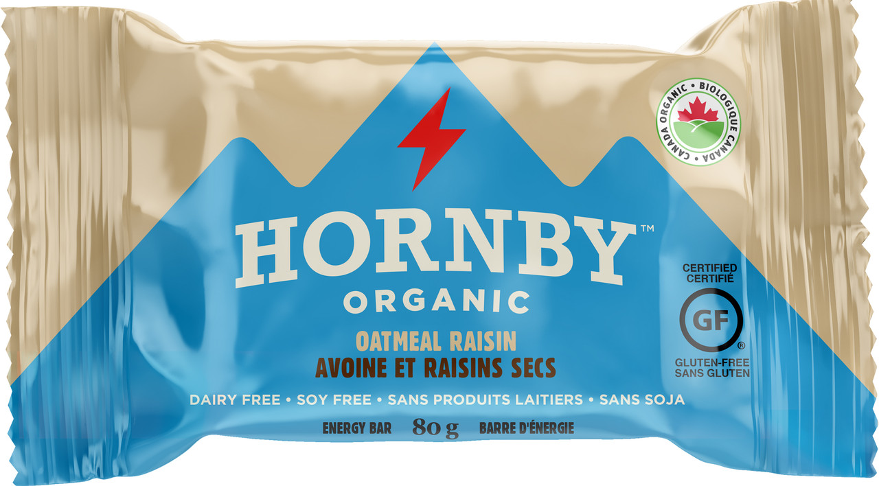 Hornby Organic Oatmeal Raisin Bar